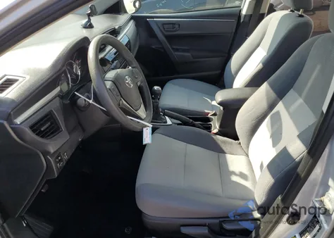 2014 Toyota Corolla L z USA, uszkodzony, nr VIN 2T1BURHE8EC214720